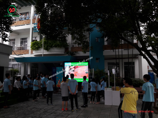 Màn hình Led P4 ngoài trời - Trường Thủ Khoa Huân, Tân Bình | MÀN HÌNH LED NGOÀI TRỜI