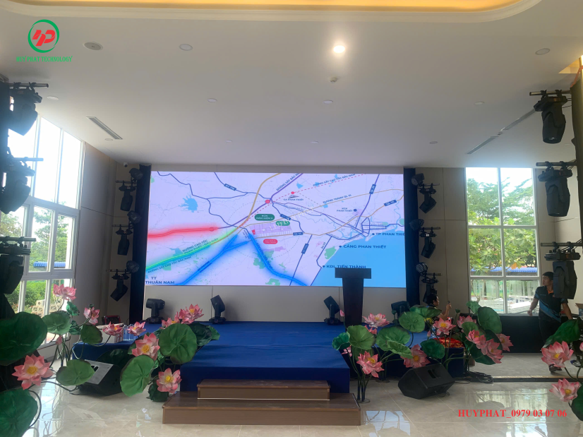 Màn hình led P2 - Khu Công Nghiệp Hàm Kiệm II