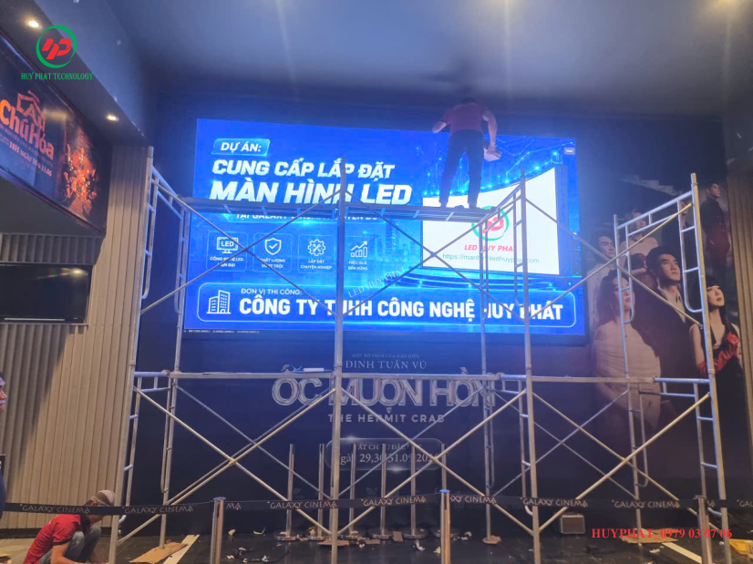 Màn hình led quảng cáo - Rạp phim Galaxy