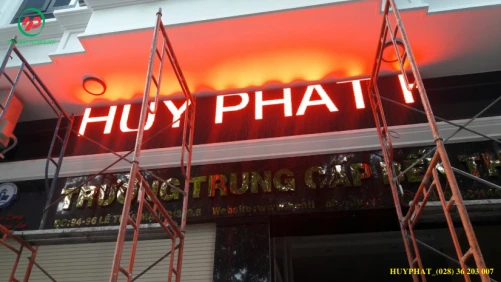 Bảng điện tử P10 3 màu - Trường Trung Cấp Bến Thành quận Bình Tân | 