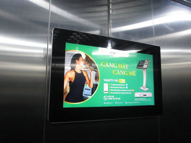 Màn hình Led quảng cáo trong thang máy chất lượng cao