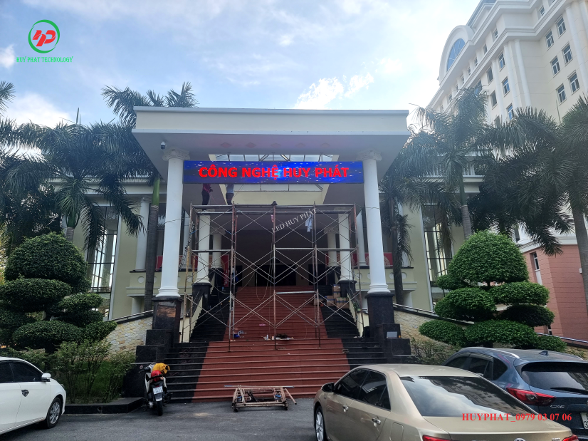 BẢNG LED P10 FULL MÀU - CÔNG AN TỈNH BÌNH DƯƠNG