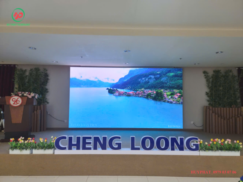 Màn hình led hội trường - Công ty Cheng Loong Bình Dương
